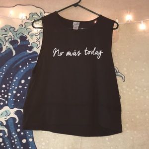“no más today” champion tank